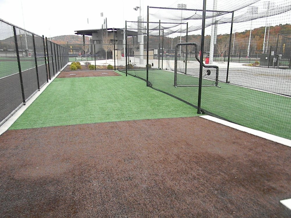 Kennewick artificial turf batting cage